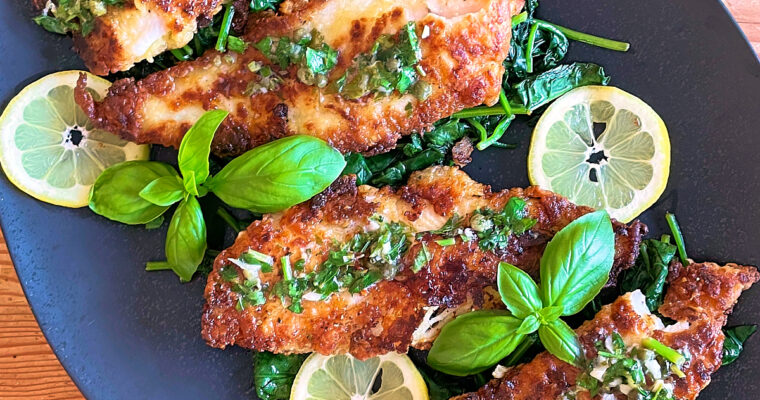 Lemony, Buttery, Crispy Goodness